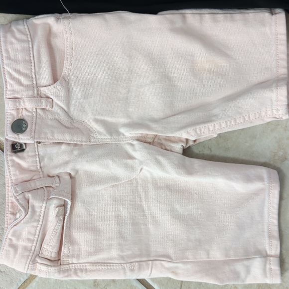 Girls gap pink Bermuda shorts size 6 and black size 6x capri - Picture 2 of 9